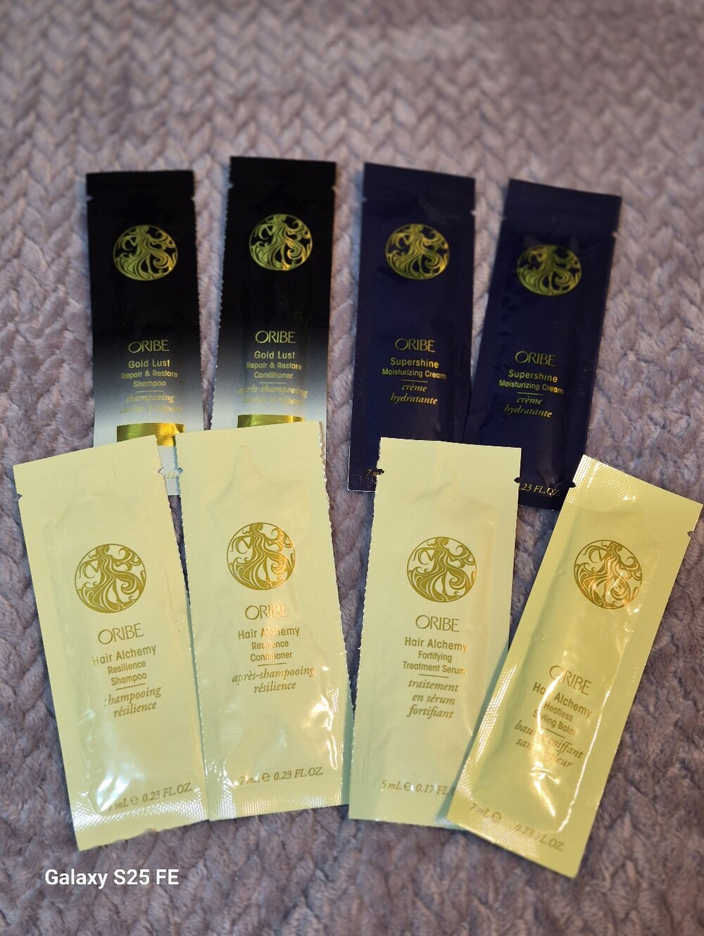 8-Piece Oribe Hair Care Sample Size Bundle, New